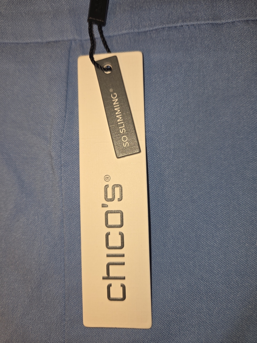 Chico's Blue Ankle Pant  Brand  New Never Worn WithTag